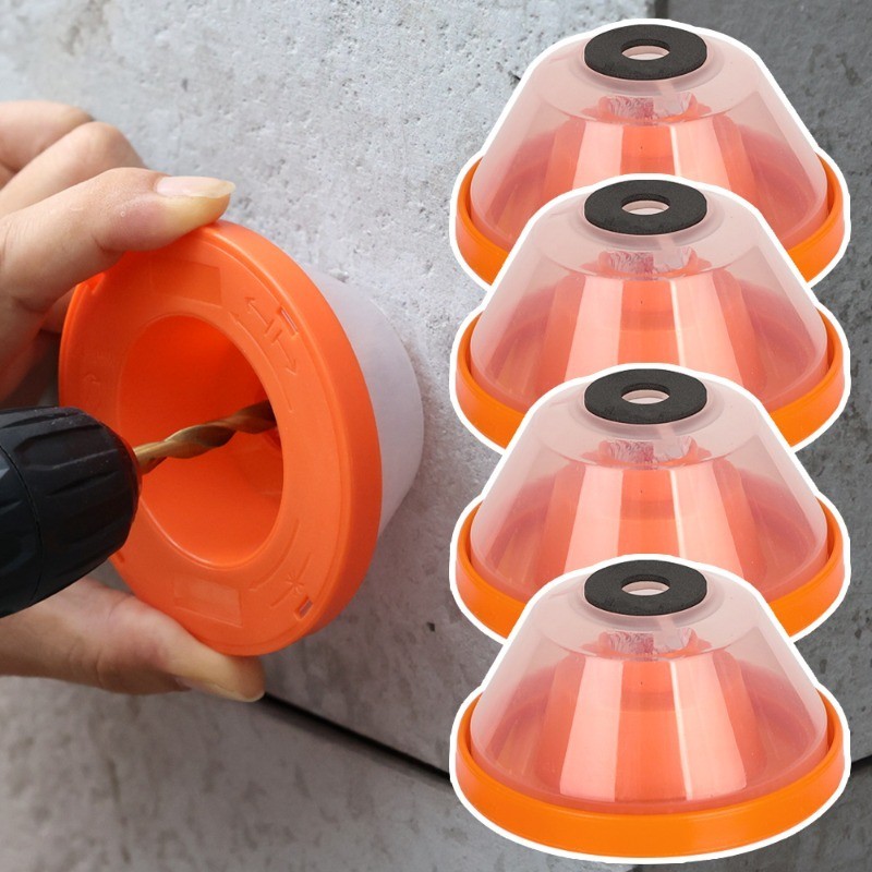 衝擊鑽防塵罩 - 迷你集塵碗 - 電鑽防塵罩 - 鑽孔防塵裝置 - 衝擊鎚除塵器 - 電動工具吸塵器