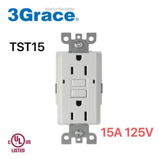 臺灣US插座美標 GFCI 漏電保護插座帶保護門 15A/20A 125V