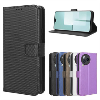 適用小米Civi3手機殼Xiaomi Civi 3 5G手機皮套翻蓋鑽石紋插卡繩