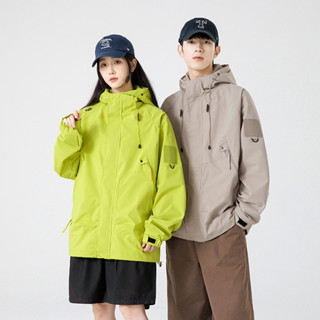 「Elemental Gear」 男女戶外衝鋒衣 防水防風登山服 新款秋季外套男叄防衝鋒衣男女潮牌工裝夾剋防風防水戶外登