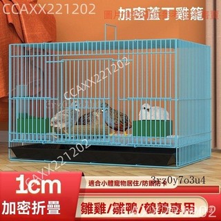蘆丁雞籠 小雞籠 飼養箱 觀賞籠 育雛籠 養殖籠 加密籠 鵪鶉籠 小黃鴨籠 雞飼養籠 牧場籠子