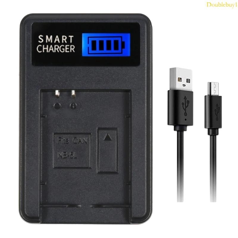 Dou 多功能 USB 相機電池充電器適用於 S100 S110 SX200 SX210 家用充電器