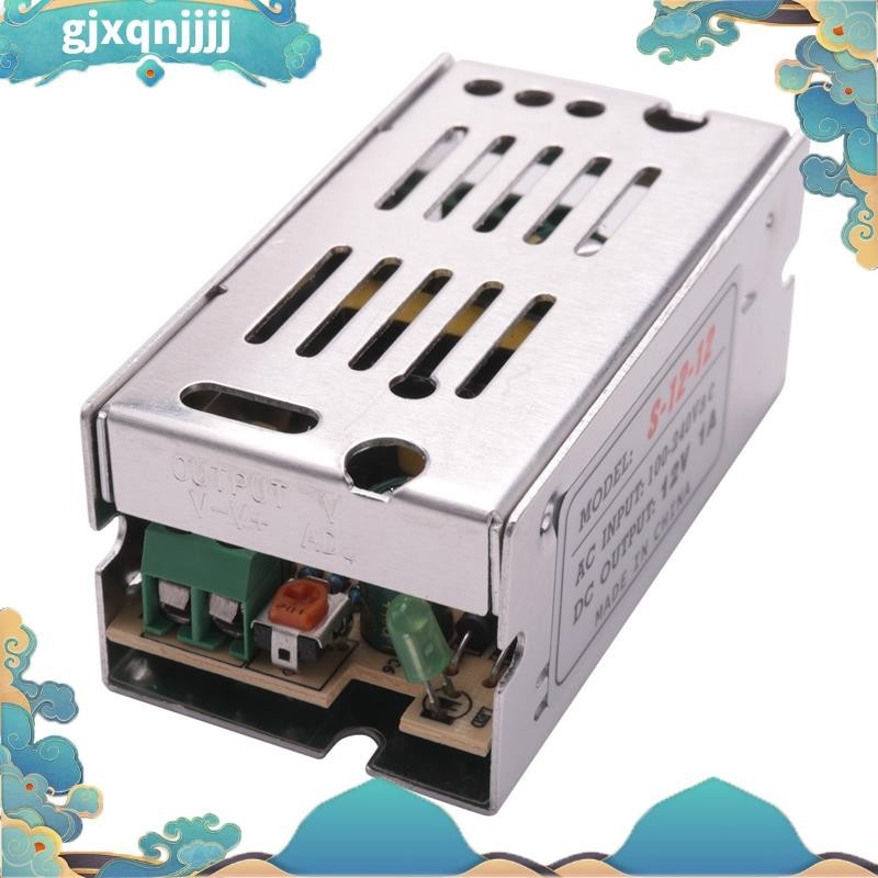 電壓互感器電源 AC 110/220V 轉 DC 12V 1A 銀色 gjxqnjjj