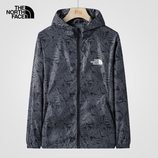 北面 The North Face 夏季防曬服男士防紫外線迷彩夾克透氣