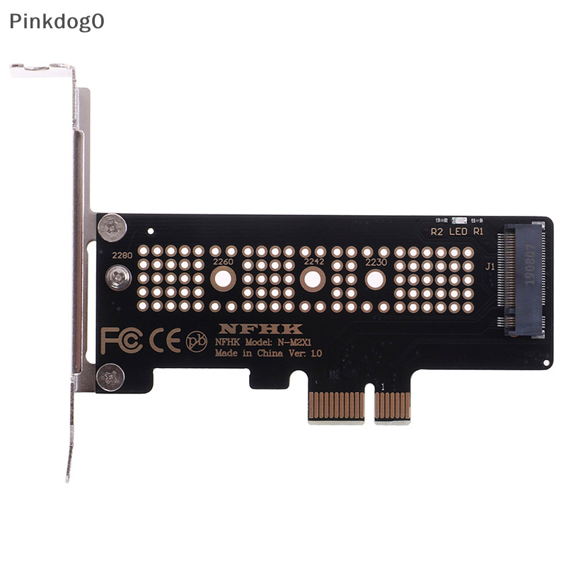 Pi NVMe PCIe M.2 NGFF SSD 到 PCIe x1 適配器卡 PCIe x1 到 M.2 卡帶支架