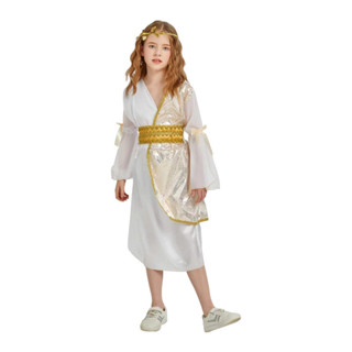 萬聖節 兒童 公主裝 洋裝 長裙 希臘女神 扮演服