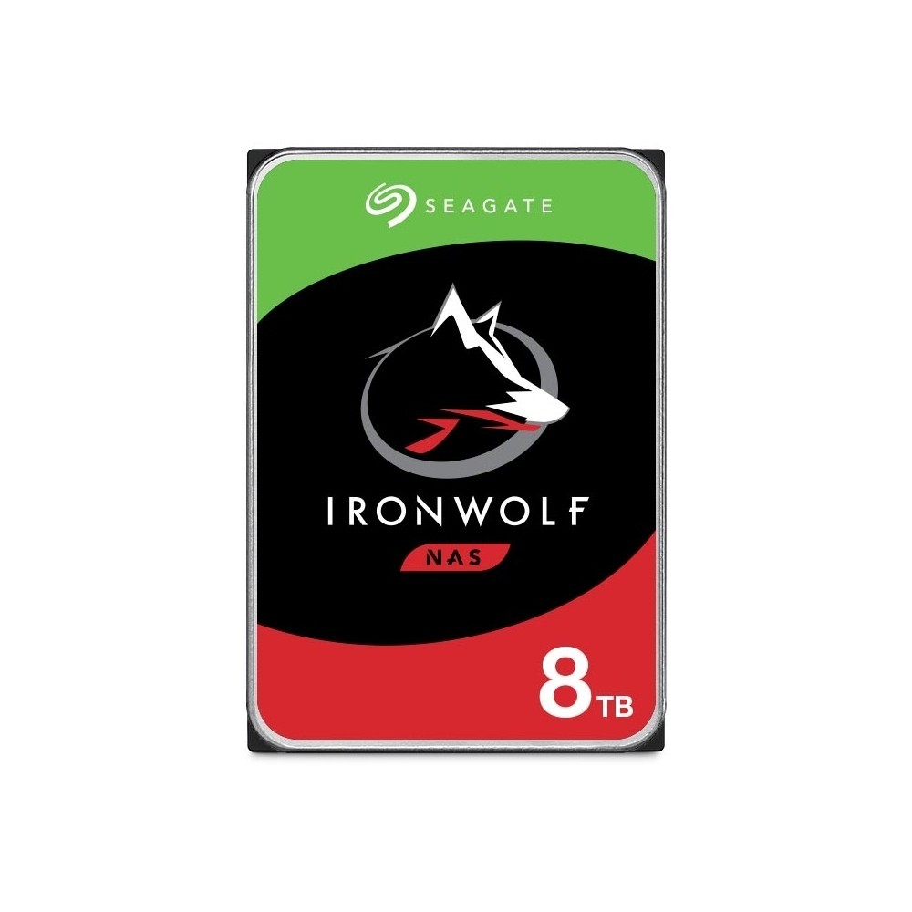 【Seagate】IronWolf 那嘶狼 8TB 3.5吋 NAS硬碟 ST8000VN004