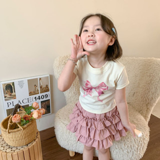 【LEBABY】童裝女童t恤 夏季新款兒童 韓版洋氣短袖上衣 2寶寶嬰兒衣服