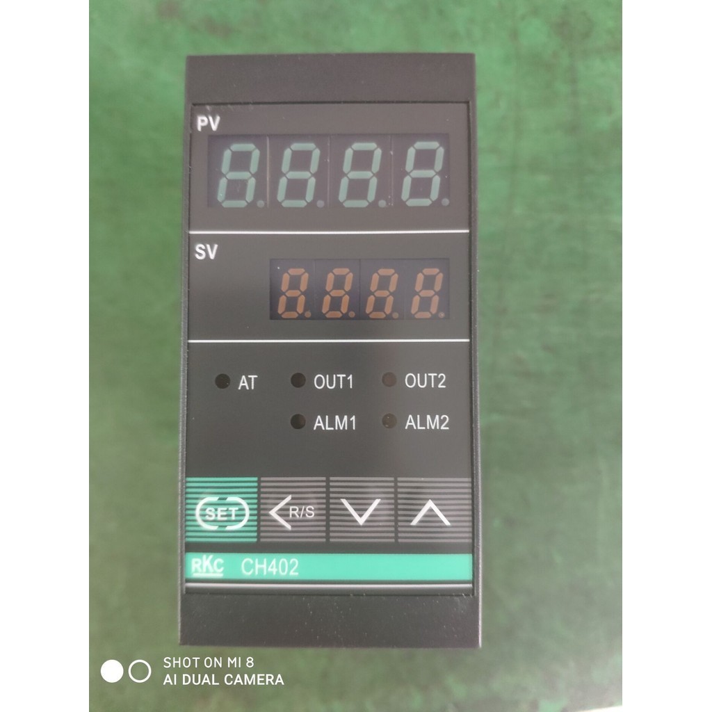 RKC CH402智能PID數顯溫控儀單雙螺桿擠出機溫度控制器48*96