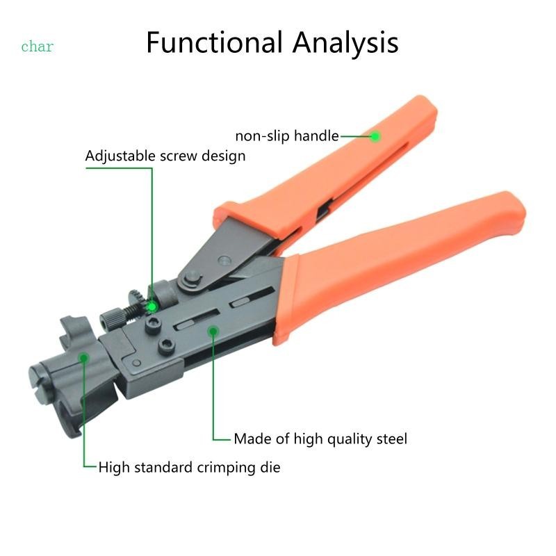 Char 獨特設計壓接工具鋼絲繩壓接工具標準壓接模具