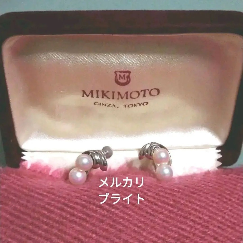 Mikimoto 耳環 珍珠 mercari 日本直送 二手
