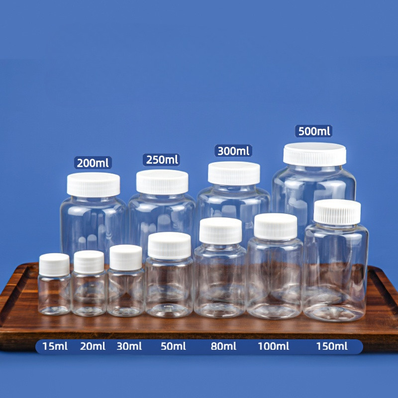 現貨【塑膠瓶】PET透明塑膠瓶 空瓶 分裝瓶 迷你小瓶子 實驗樣品藥瓶 食品級便攜密封