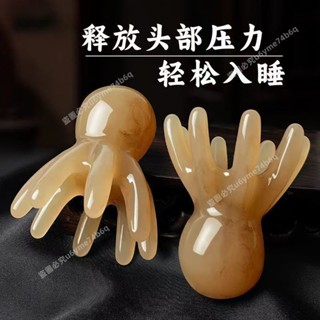 🔥臺灣熱賣🔥小章魚按摩梳疏通經絡八爪魚梳舒緩頭皮按摩器經絡按摩梳養髮- MT全球