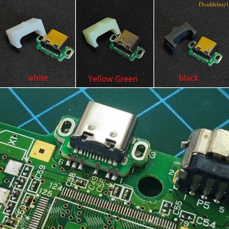 Dou 替換 C 型充電端口遊戲機充電器連接器電源插座連接器適用於 Gameboy Advance GBASP