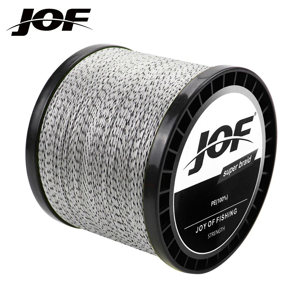 Jof 釣魚線 8 股 500M 日本 100% PE 複絲光滑海鹽水編織飛鯉魚繩線編織釣魚線魚餌線釣魚