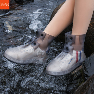 戶外耐磨雨靴 防雨鞋套 加厚防水鞋套 成人雨天防水鞋套