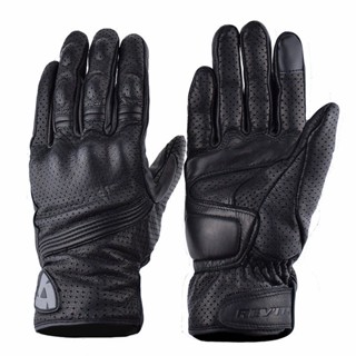 Hys REVIT 摩托車頂級皮手套越野摩托車專業賽車護具觸摸屏手套