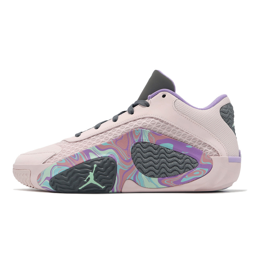 Nike 籃球鞋 Jordan Tatum 2 PF 男鞋 粉彩 紫 實戰 運動鞋 [ACS] FZ2203-600