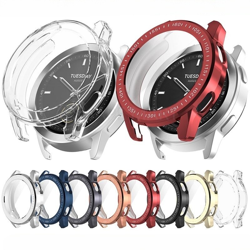 適用於小米Watch S3智能手錶保護殼TPU軟殼
