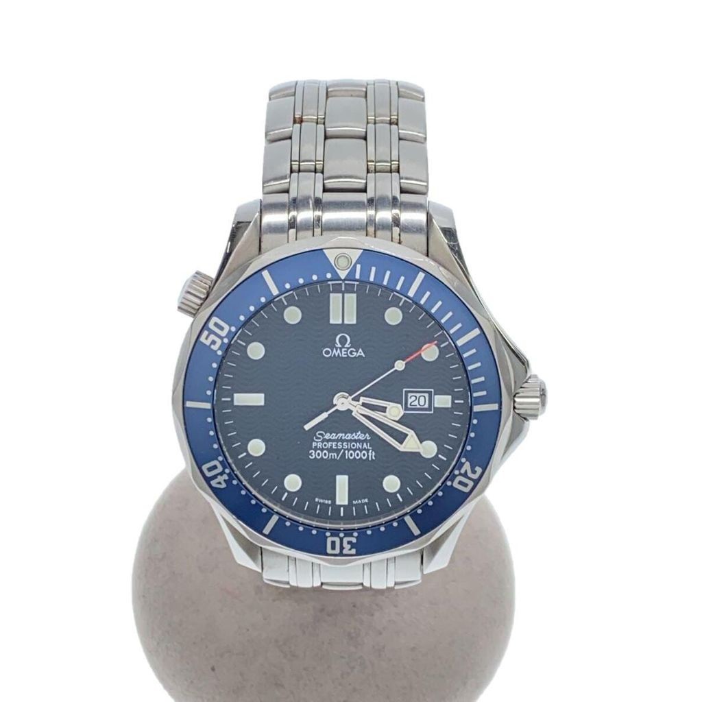 OMEGA 歐米茄 手錶石英 男用 類比 不鏽鋼 日本直送 二手
