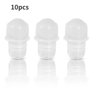 10 件/批 13DIN PE 塑膠滾珠,用於精油滾瓶