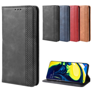 適用三星 Samsung Galaxy A80翻蓋皮套A80手機殼SM-A805磁吸保護套插卡A90