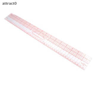 Attact 多功能分級尺,用於製作布料裁縫用品縫紉工藝工具 TW