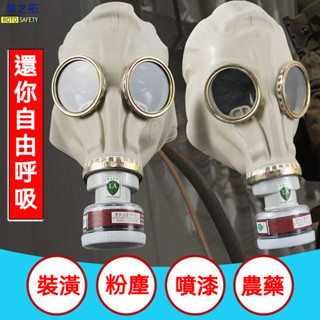 防毒麵具防塵全麵罩汽車噴漆專用消防軍化工油煙甲醛防核輻射麵罩24H齣貨 3M 7502 防毒麵具裝修噴油漆專用麵罩化工氣