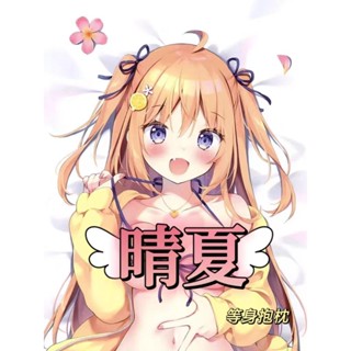 晴夏長條枕動漫二次元卡通周邊等身抱枕雙面睡覺抱枕禮物可拆洗