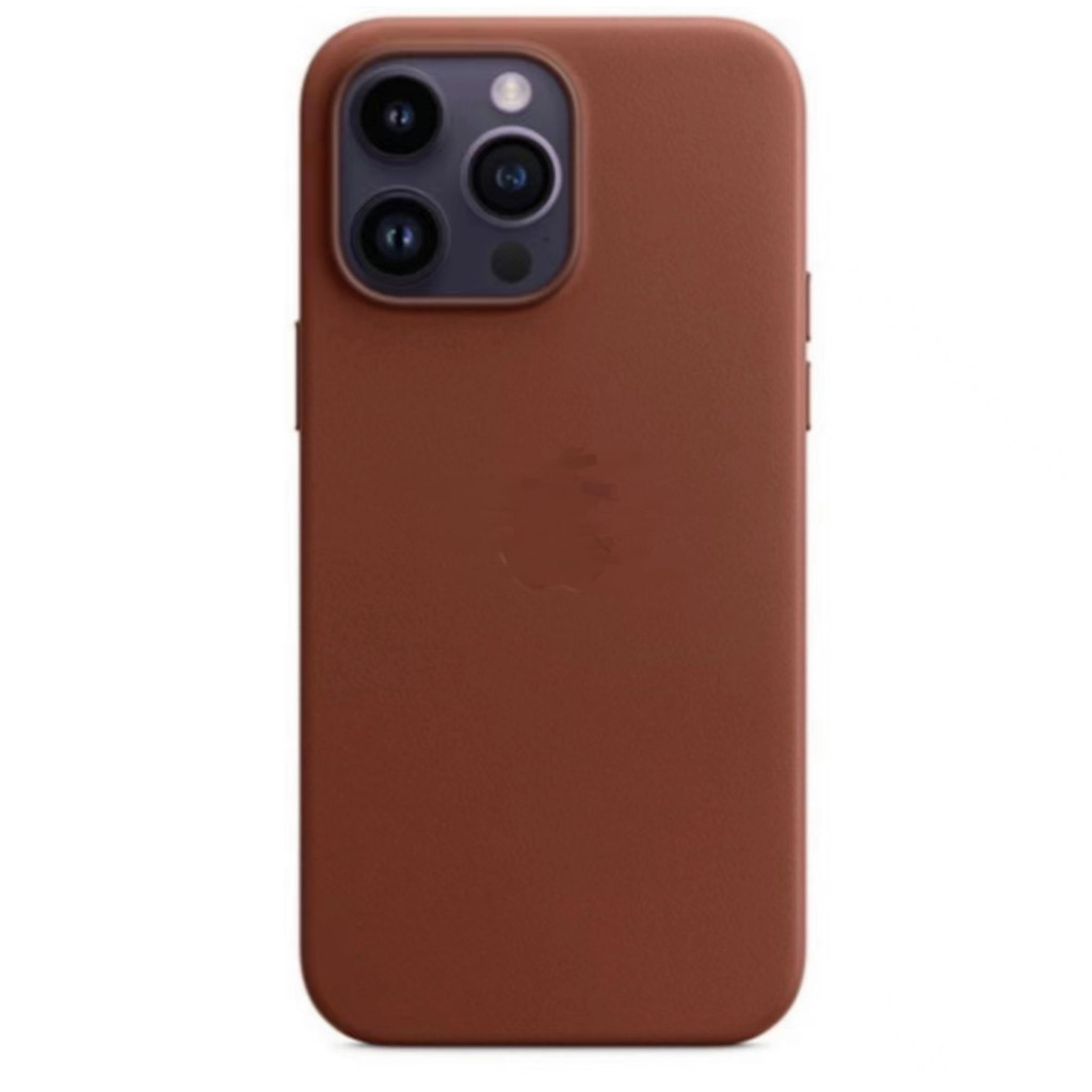 Apple/iPhone 14 Pro Max 14Plus 皮革手機殼 Magsafe磁吸帶動畫 素色 防摔保護殼