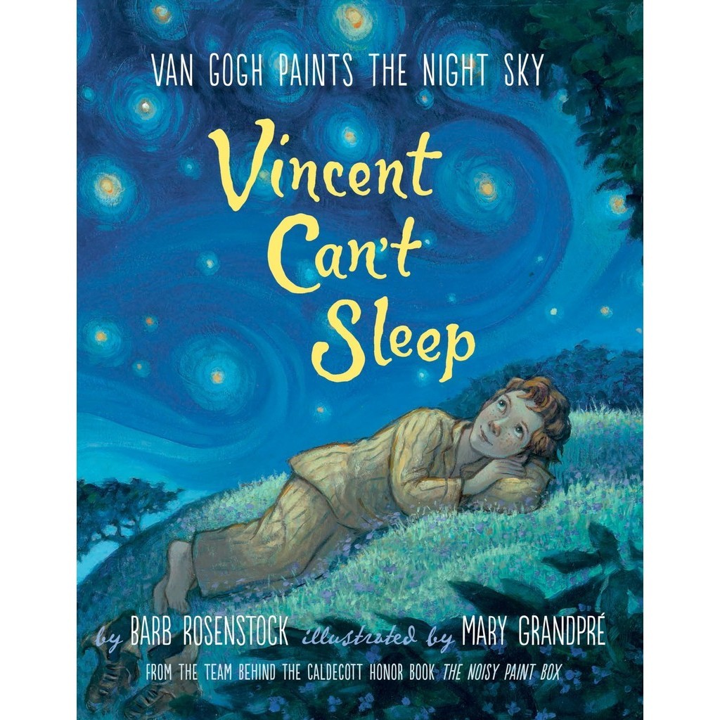 Vincent Can't Sleep ─ Van Gogh Paints the Night Sky(精裝)/Barbara Rosenstock【禮筑外文書店】
