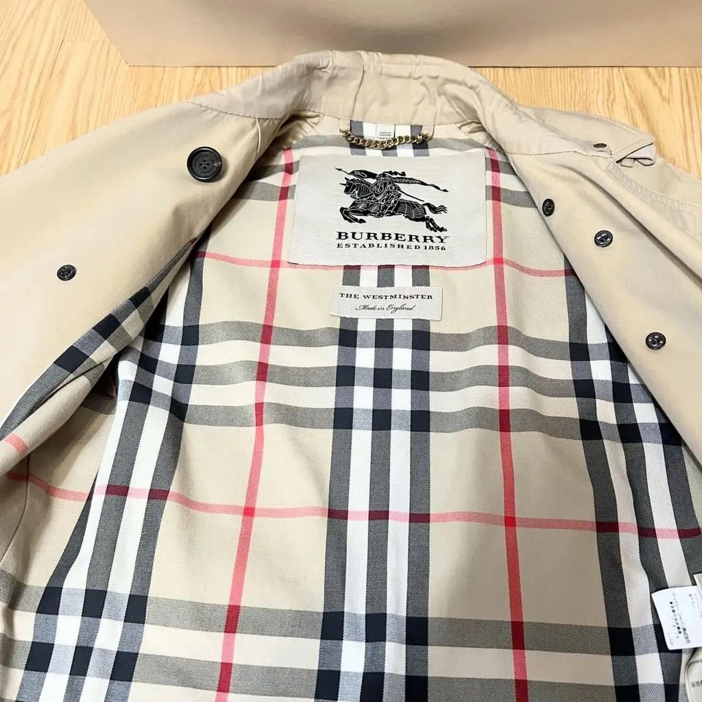 Burberry 博柏利 外套 長版風衣 大衣 日本直送 二手