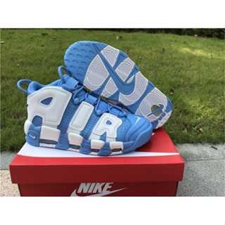耐吉 Nike Air More Update UNC Preppy 籃球鞋藍/白