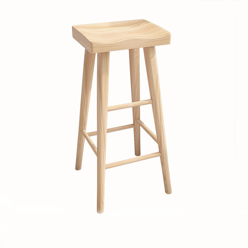 【🚛宅配免運🚛】北歐吧台椅 簡約現代椅子 原木酒吧椅 實木吧台椅 餐桌凳 高腳凳子 吧椅 高腳椅