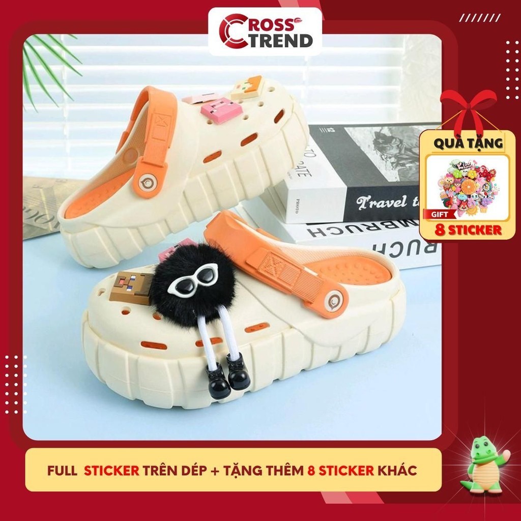 【附贈8張】Crocs韓式高跟鞋5cm Xida拖鞋帶背帶廣州產品潮流