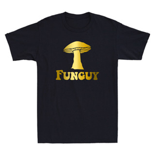 Fun Guy 真菌蘑菇真菌學搞笑蘑菇覓食新奇男士 T 恤