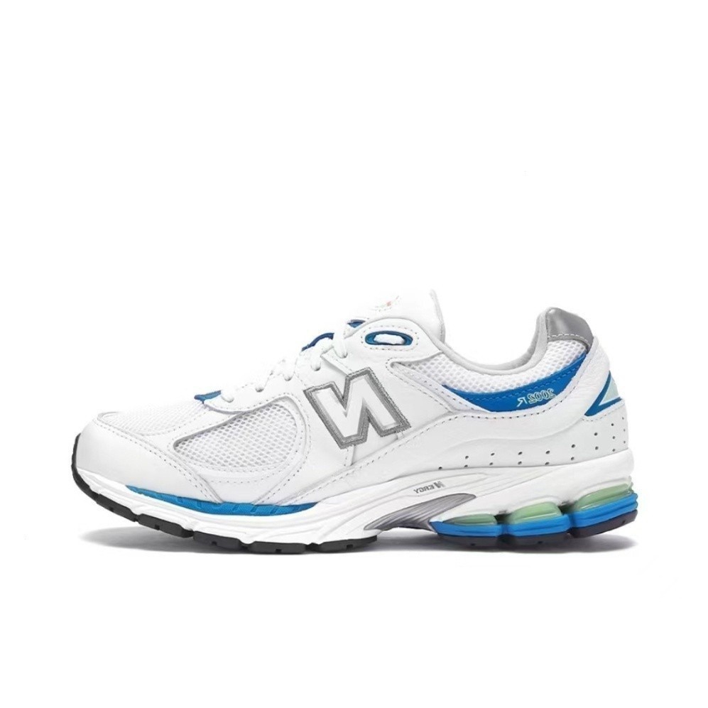 全新 NB 2002R輕便舒適低幫運動休閒跑步鞋男女皆有白色藍色