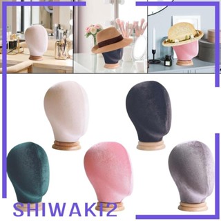 [Shiwaki2] 美容院或商店眼鏡耳機展示頭造型展示