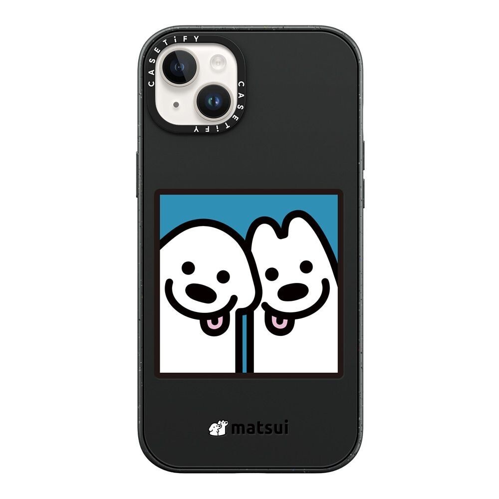 CASETiFY 保護殼 iPhone 14/14 Plus/14 Pro/14 Pro Max 笨蛋狗狗貼臉合照 Cheek-to-cheek