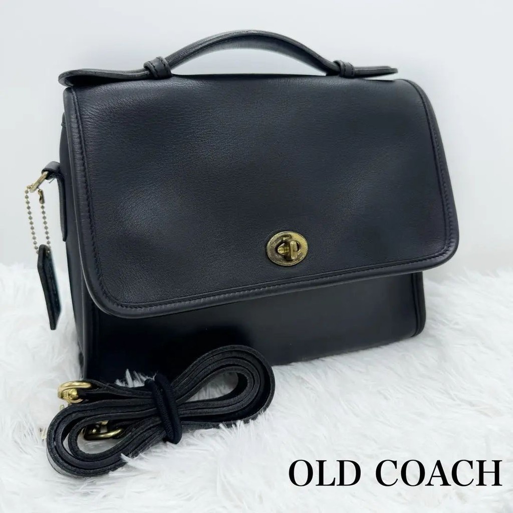 COACH 蔻馳 肩背包 手提包 2way old 轉扣 日本直送 二手