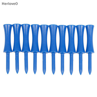 Herlove 50 件/套塑料階梯式高爾夫球球座高度控制藍色 2.68 英寸 Tw
