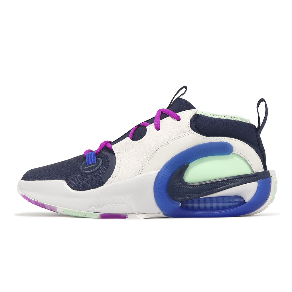 Nike 籃球鞋 Air Zoom Crossover 2 SE GS 大童 女鞋 藍 [ACS] FN4999-001