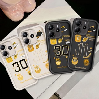 REDMI 紅米 Note 14 4G 5G 可愛卡通矽膠 11 號 30 號球衣球衣防震保護套 TPU 手機殼情侶手機