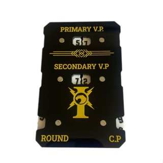 初級棋盤遊戲計數器矩形亞克力印刷傷口追蹤器