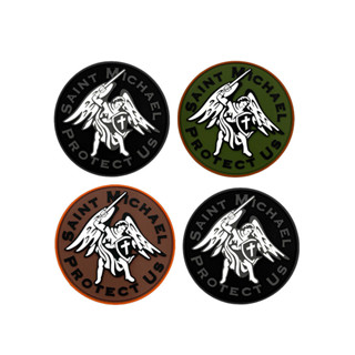 【定製】QN SAINT MICHAEL PROTECT US Morale3D Velcro Patch /徽章/臂章