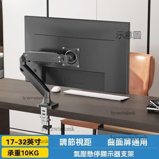 附發票🔸電腦螢幕架 螢幕支架 增高架顯示器支架 aoc顯示器支架 機械手臂升降電腦螢幕底座增高架三星24 27 32吋通