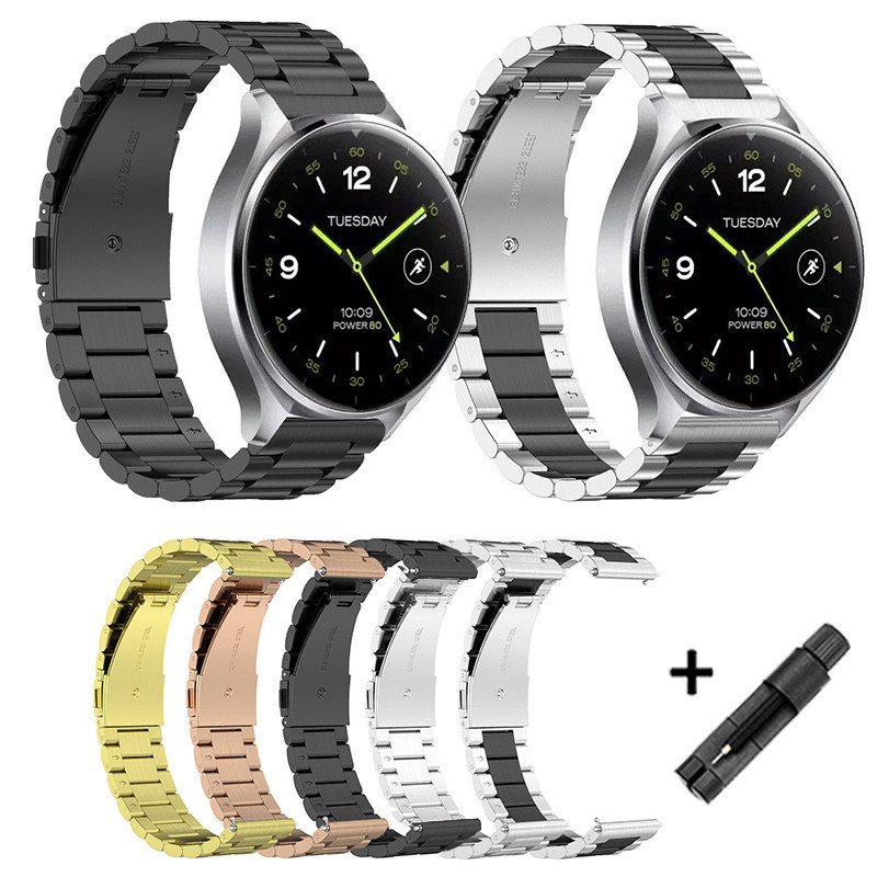 xiaomi watch 2適用錶帶 小米 watch 2 適用金屬錶帶 小米watch 2 2 pro通用錶帶