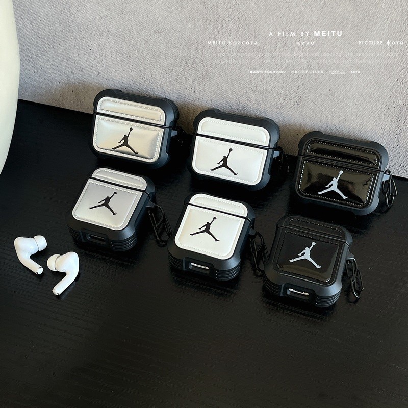 適用於 Apple AirPods Pro 3 2 1 AirPods Pro2 無線耳機保護套外殼的時尚 Jordan