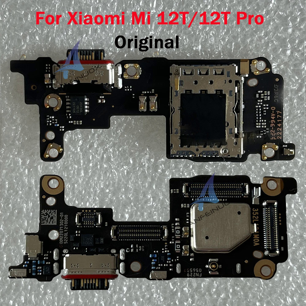 XIAOMI MI 原裝全新適用於小米 12T/12T Pro 支持快速 USB 充電底座端口 + 麥克風 + 充電模塊