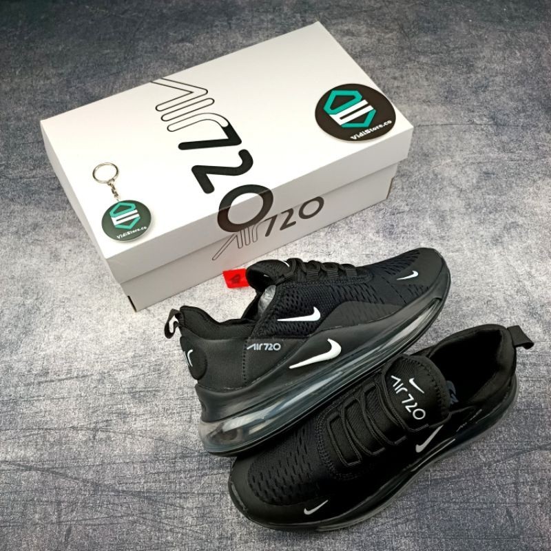 Naiji NK Air Max 720 男士運動鞋 blacklist 白色進口品質